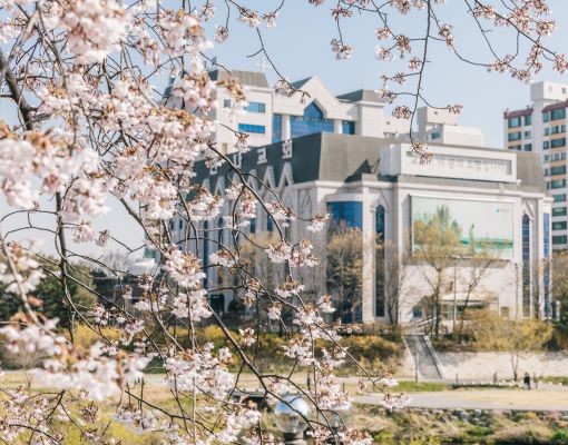 만나교회 전경 — 경기도 성남시 양현로 353